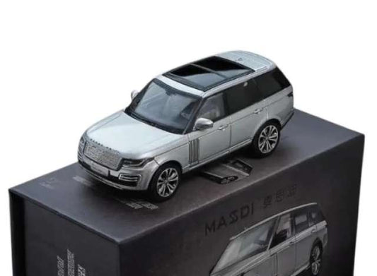 2020 Range Rover, grey 1:64 Massdi Model (MAS-LR1002) – ETA. October 2026
