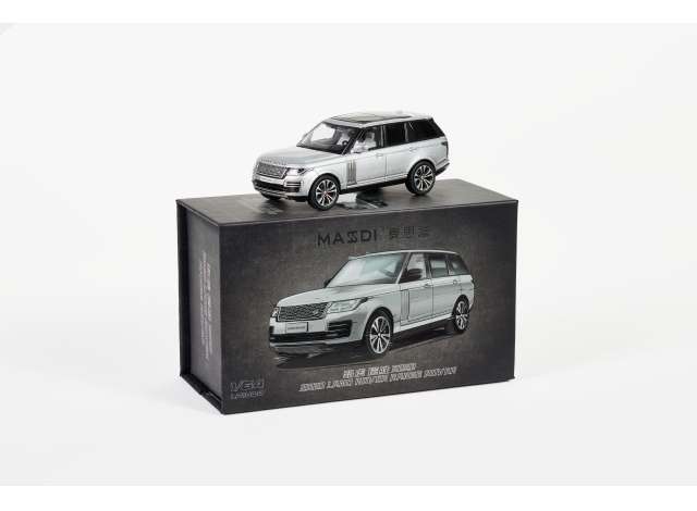 Pre-Order – 2020 Range Rover, silver 1:64 Massdi Model (MAS-LR1004) – ETA. October 2026