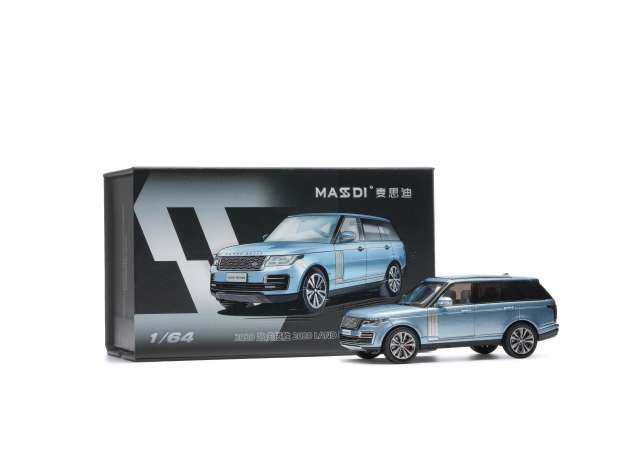 Pre-Order – 2020 Range Rover, ice blue 1:64 Massdi Model (MAS-LR1008) – ETA. October 2026