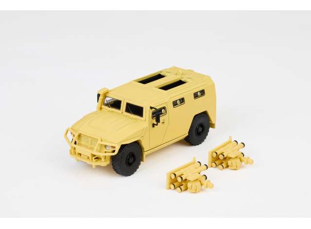 Pre-Order – SPM-2 Tiger, sandy yellow 1:64 Massdi Model (MAS-TJ1010) – ETA. October 2026
