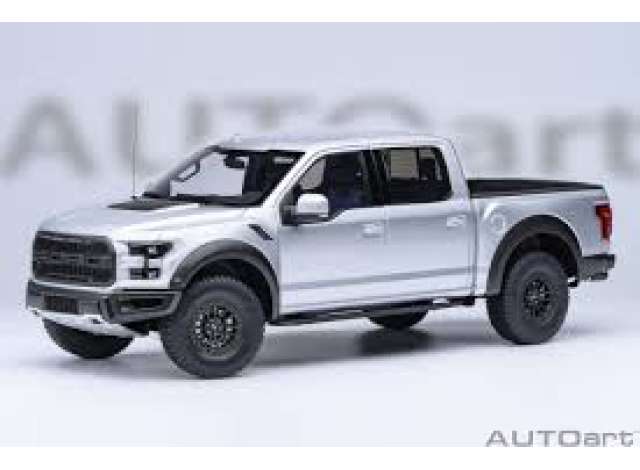 2019 Ford F-150 Raptor Supercrew, ingot silver 1:18 AutoArt Model