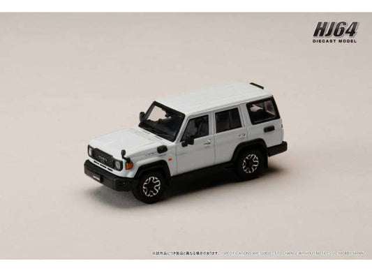 Pre-Order – Toyota Land Cruiser 70 (GDJ76W), super white II 1:64 Hobby Japan Model (HJ641090AW) – ETA. October/November 2026