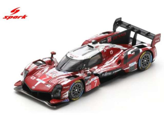 2025 Toyota GR010-Hybrid #7 M.Conway/K.Kobayashi/N.D.Vries TOYOTA GAZOO RACING JPN Le Mans 24H, red 1:64 Spark Model (spa64S116) – ETA.
