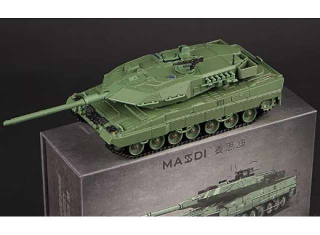 Pre-Order – Leopard 2 A6, army green 1:64 Massdi Model (MAS-MS1001) – ETA. October 2026