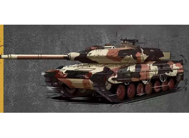 Pre-Order – Leopard 2 A6, Canadian sand camouflage 1:64 Massdi Model (MAS-MS1206) – ETA. October 2026