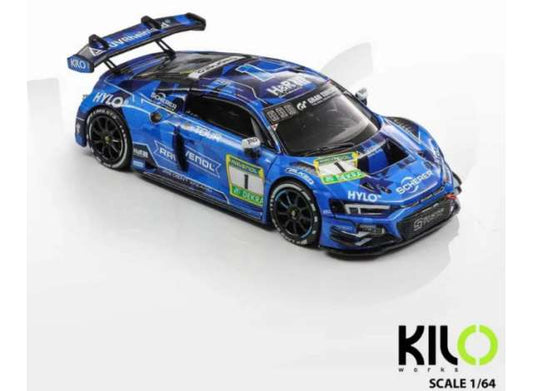 Pre-Order – 2025 Audi R8 LMS GT3 EVO II #1 Nurburgring 24h, blue 1:64 KILOWorks Model (KLW0036-1) – ETA. July/August 2026