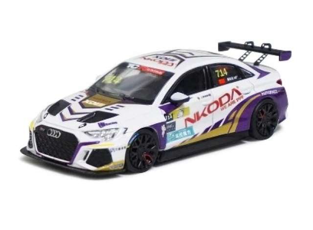 Pre-Order – 2024 Audi RS 3 LMS Team nkoda, various 1:64 KILOWorks Model (KLW0024-1) – ETA. October/November 2026