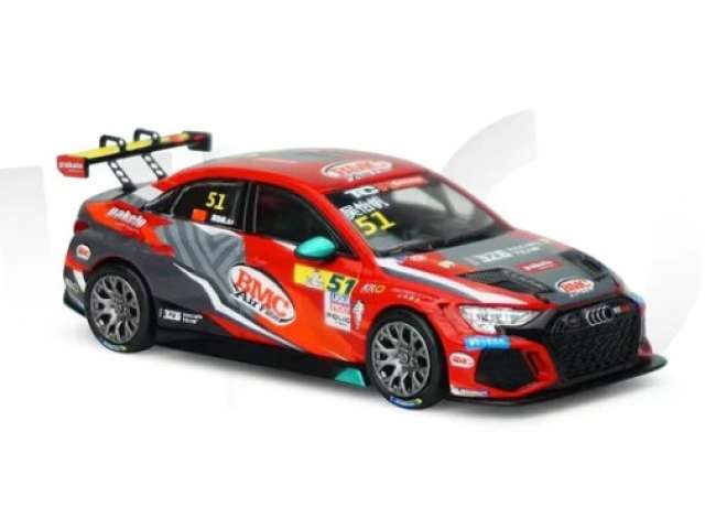 Pre-Order – 2025 Audi RS 3 LMS #51 Wu Yifan CTCC, red/black 1:64 KILOWorks Model (KLW0024-3) – ETA. October/November 2026