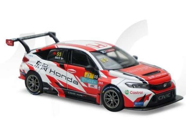 Pre-Order – 2023 Honda Civic Type R FL5 TCR Xie Xinzhe #55 Dongfeng, various 1:64 KILOWorks Model (KLW0032-4) – ETA. October/November 2026
