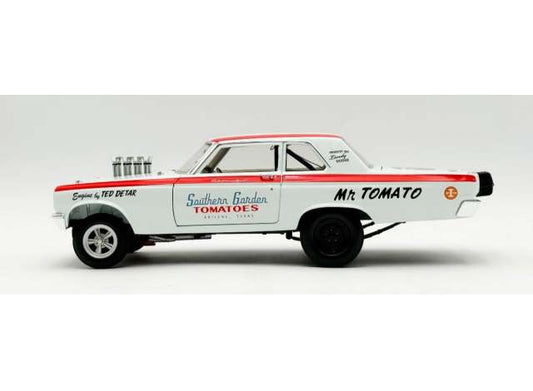 Pre-Order – 1965 Dodge Coronet AWB *Mr. Tomato*, white/red 1:18 Acme Diecast Model (acme1806513) – ETA. October/November 2026