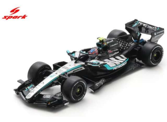 2026 Mercedes-AMG PETRONAS One Team W17 #12 Kimi Antonelli Winner Chinese GP, blue/black 1:64 Spark Model (spa64S141) – ETA. October 2026