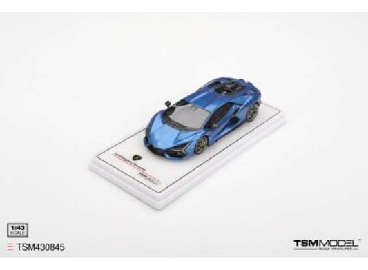 Pre-Order – 2025 Lamborghini Revuelto, blu eleos 1:43 TrueScale Model (TSM430845) – ETA. October 2026