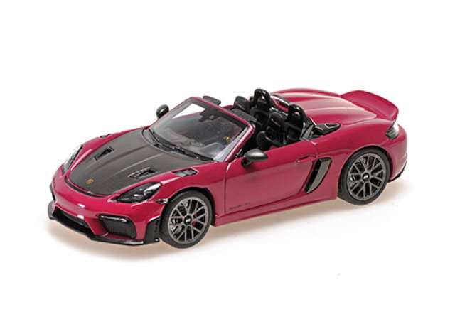 Pre-Order – 2023 Porsche Spyder RS, rubystar with weissach package 1:43 Minichamps Model (mc410063132) – ETA. July/August 2026