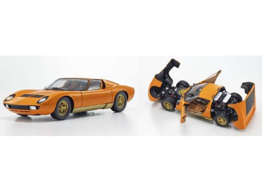 Pre-Order – Lamborghini Miura P400, orange 1:12 Kyosho Model (kyo8621PB) – ETA. October/November 2026