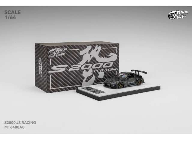 Pre-Order – Custom S2000 JS Racing, carbon fiber 1:64 Microturbo Model (MT6408A8) – ETA. November 2026