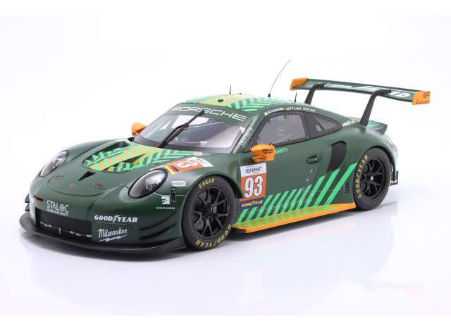 Pre-Order – 2020 Porsche 911 RSR #93 Porsche 911 RSR #93 ELMS Proton Competition, black/green 1:12 IXO Models Model (ixoLEGT12058) – ETA. TBC