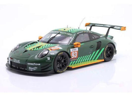 Pre-Order – 2020 Porsche 911 RSR #93 Porsche 911 RSR #93 ELMS Proton Competition, black/green 1:12 IXO Models Model (ixoLEGT12058) – ETA. TBC