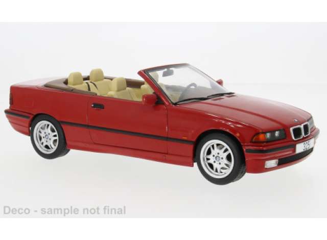 Pre-Order – 1996 BMW 3ER (E36) Cabriolet, red 1:18 MCG Model (MCG18317) – ETA. October/November 2026