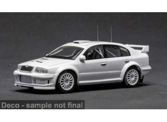 Pre-Order – 2001 Skoda Octavia WRC, white 1:43 IXO Models Model (ixoCLC682) – ETA. July/August 2026
