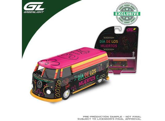 Pre-Order – Volkswagen Type 2 Panel Van *Dia de los Muertos 2026* 1:64 GreenLight Model (gl30615) – ETA. February 2027