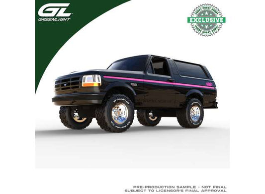Pre-Order – 1992 Ford Bronco, black nite 1:64 GreenLight Model (gl30625) – ETA. March 2027