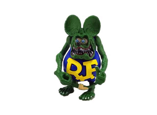 Pre-Order – Ed *Big Daddy* Roth Rat Fink Figure, blue/green/yellow 1:18 Acme Diecast Model (acme1800118) – ETA. October/November 2026