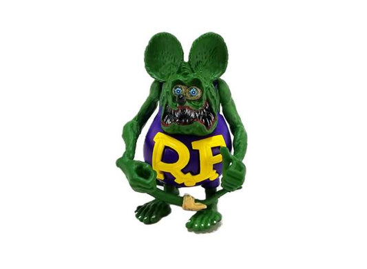 Pre-Order – Ed *Big Daddy* Roth Rat Fink Figure, purple/green/yellow 1:18 Acme Diecast Model (acme1800125) – ETA. October/November 2026