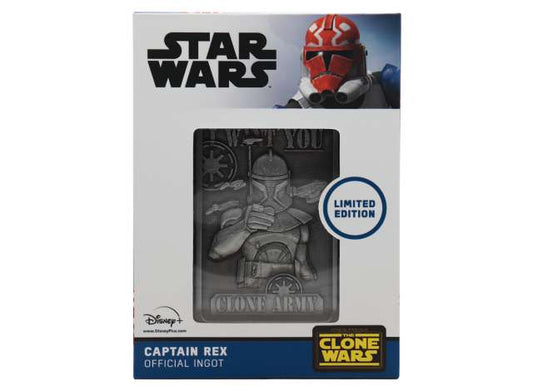 Pre-Order – Star Wars: The Clone Wars Captain Rex Ingot 1:0 Fanattik Model (fanK-039) – ETA. October/November 2026