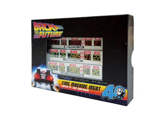 Pre-Order – Back to the Future 40th Anniversary Time Circuits Ingot 1:0 Fanattik Model (fanUV-BF213) – ETA. October/November 2026