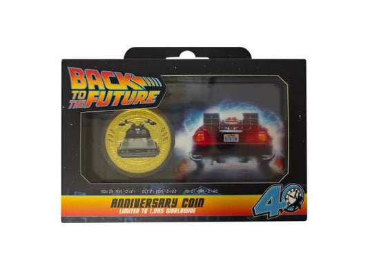 Pre-Order – Back to the Future 40th Anniversary Presentation Coin 1:0 Fanattik Model (fanUV-BF214) – ETA. October/November 2026