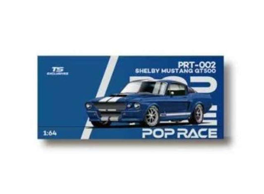 Pre-Order – Shelby Mustang GT500 Tokyo Station Exclusives Blue with White Stripes (PRT002) 1:64 Pop Race Diecast Model Stocks Due Aug / Sept 2026