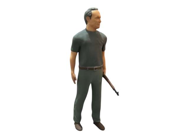 Available To Order – Clint Eastwood Gran Torino Figure 1:18 Cartrix Model (CTPL18085)