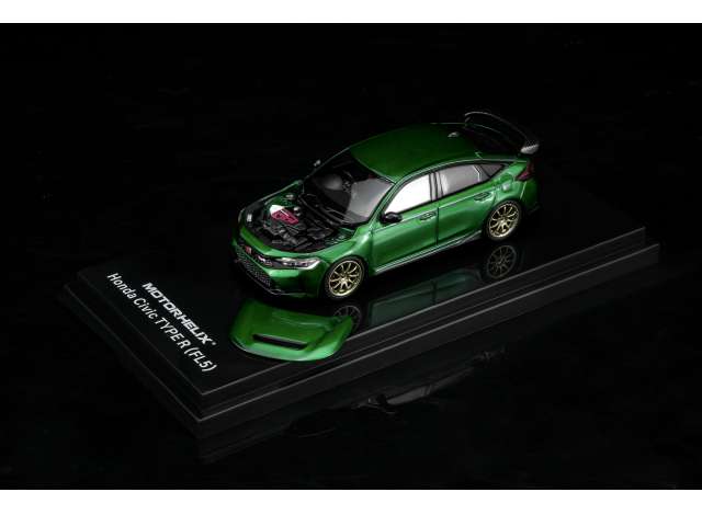 Pre-Order – Honda Civic Type R (FL5) *2026 HEC*, metallic green 1:64 Motorhelix Model (MH65342) – ETA. October/November 2026
