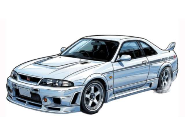 Pre-Order – 1997 Nissan Skyline GT-R (R33) Nismo 400R, white 1:64 IXO America Model (ixoU64RDC010-JC) – ETA. January/February 2027