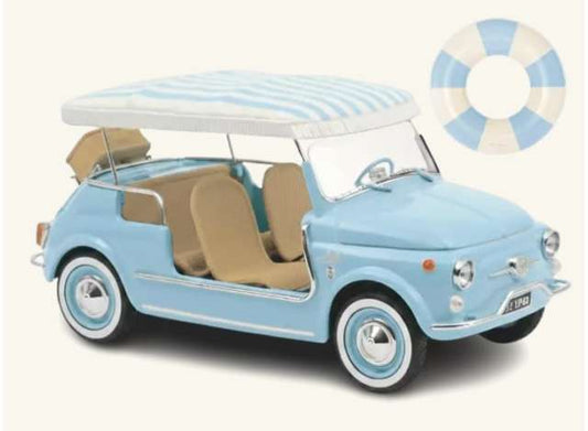 Pre-Order – 1965 Fiat 500 Jolly, Blue 1:18 Norev Model (nor187793) Stocks Due December 2026