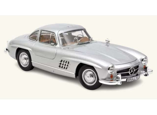 Pre-Order – 1954 Mercedes Benz 300 SL, Silver 1:18 Norev Model (nor183857) Stocks Due February 2027