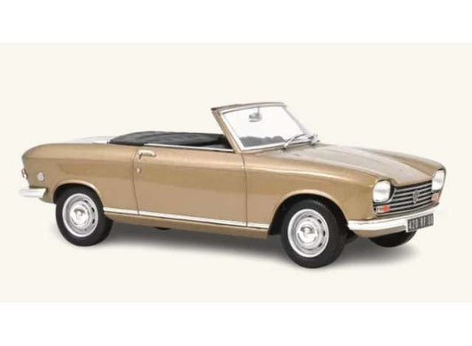 Pre-Order – 1967 Peugeot 204 Cabriolet, Metallic Beige 1:18 Norev Model (nor184960) Stocks Due March 2027