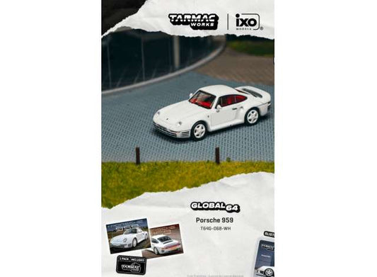 Pre-Order – 1989 Porsche 959, white 1:64 Tarmac Model (TC-T64G-068-WH) – ETA. January 2027