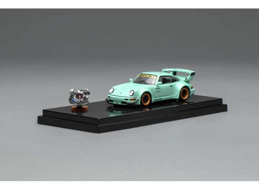 Pre-Order – RWB 964 Tiffany, turquoise 1:64 Motorhelix Model (MH62105) – ETA. January/February 2027