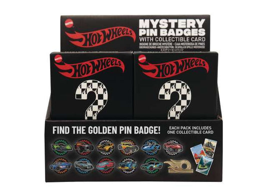 Pre-Order – Hot Wheels Mystery Pin Badges of 12 1:0 Fanattik Model (fanM-HW08) – ETA. October/November 2026