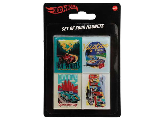 Pre-Order – Hot Wheels Magnet Set of 4 1:0 Fanattik Model (fanM-HW09) – ETA. October/November 2026
