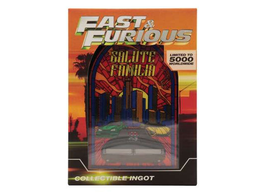 Pre-Order – Fast & FuriousStained Glass Style Metal Ingot 1:0 Fanattik Model (fanUV-FF08) – ETA. October/November 2026