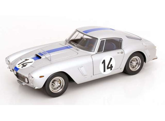 Pre-Order – Ferrari 250 GT SWB Competizione #14 Le Mans, silver 1:12 KK - Scale Model (KKDC120322) – ETA. October 2026