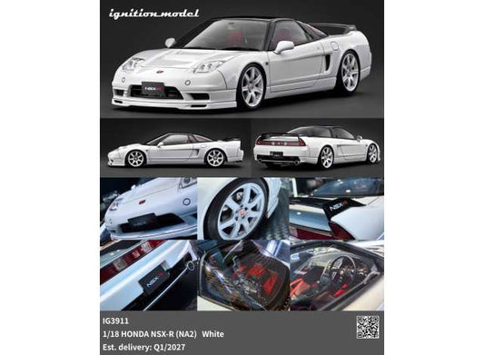 Pre-Order – Honda NSX-R (NA2), white 1:18 Ignition Model (IG3911) – ETA. April/May 2027