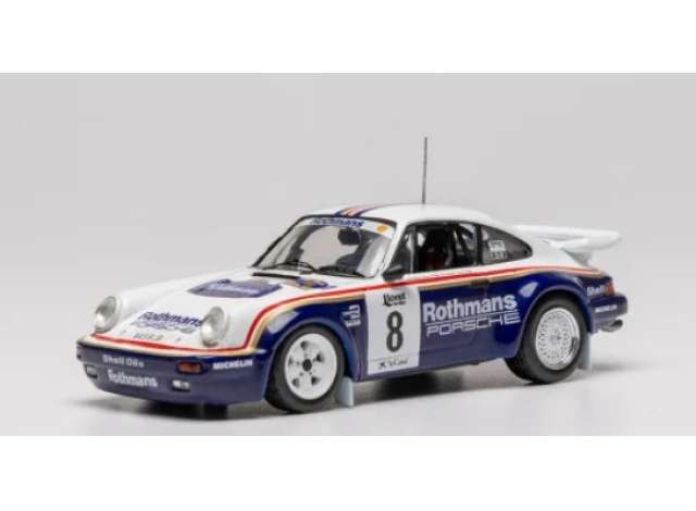 Pre-Order – 1985 Porsche 911 SC/RS #8 B.Beguin/J-J.Lenne Rally Costa Brava, various 1:43 IXO Models Model (ixoRAC457) – ETA. October/November 2026