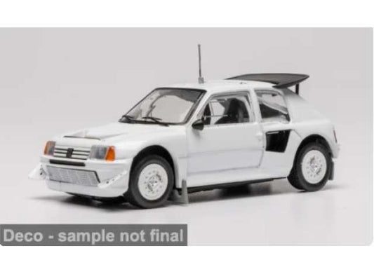 Pre-Order – 1986 Peugeot 205 Turbo 16V Evo 2, white 1:43 IXO Models Model (ixoCLC685) – ETA. October/November 2026