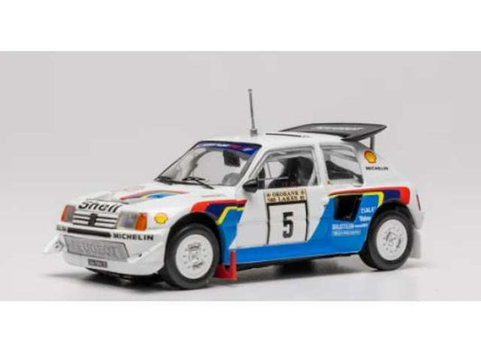Pre-Order – 1986 Peugeot 205 Turbo 16V Evo 2 #6 S.Blomqvist/B.Berglund 1000 Lakes Rally, various 1:43 IXO Models Model (ixoRAC468SB-005SP) – ETA. October/November 2026