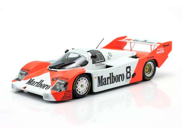 Pre-Order – 1983 Porsche 956 KH #8 Wollek/Johansson 2nd 1000km Silverstone, white/red 1:18 Werk83 Model (W18036003) – ETA. October 2026
