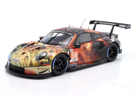 Pre-Order – 2019 Porsche 911 RSR #56 Jörg Bergmeister/Patrick Lindsey/Egidio Perfetti  Winner LMGTE Am 24h LeMans Team Project 1, various 1:12 IXO Models Model (ixoLEGT12027) – ETA. October 2026