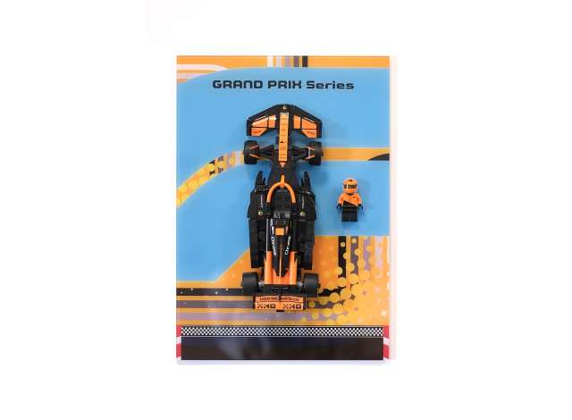 Acrylic Display PanelSize: 30cm x 21cm American Diorama Model (ADP-ORANGE)